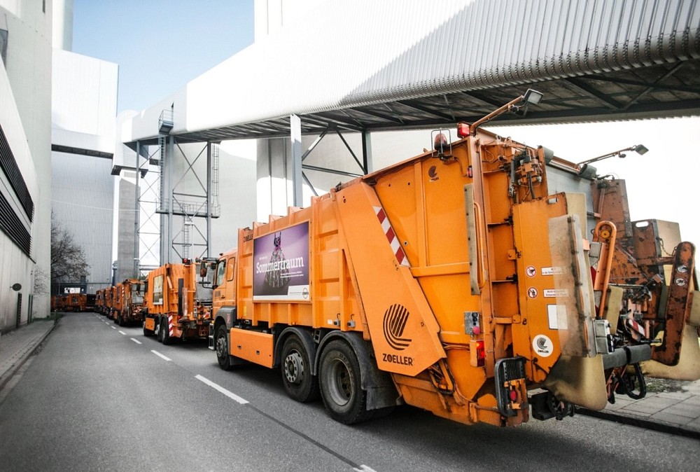 Komunalno podjetje za ravnanje z odpadki Abfallwirtschaftsbetrieb München (AWM) uporablja skupno 184 smetarskih vozil, ki jih bodo srednjeročno preuredili na okolju prijazne pogone. Vir: AWM