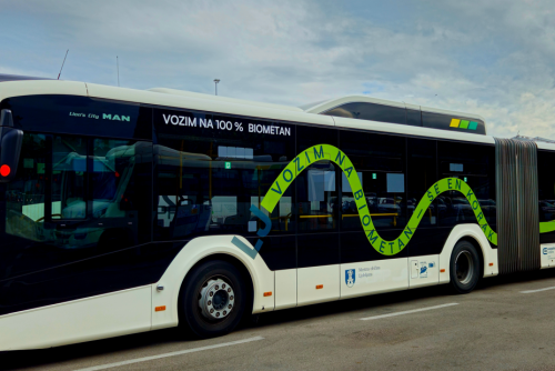 V Ljubljani prvi mestni avtobus na stoodstotni biometan
